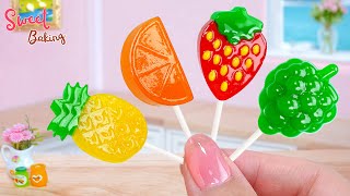 🍒Tiny Fruit Rainbow Jelly🍋Beautiful Miniature Rainbow Jelly Cake Decorating Ideas🍈Sweet Baking🍉