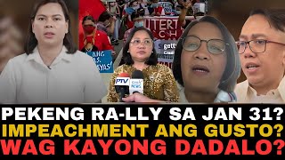 MATINDI ITO! QUIMBO NILAGLAG ANG APAT NA SENADOR?RA-LLY SA JAN 31 IMPEACHMENT KAY VP SARA ANG GUSTO!