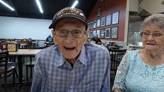 2024-07-25 WWII Veteran Robert Parker's 104th Birthday