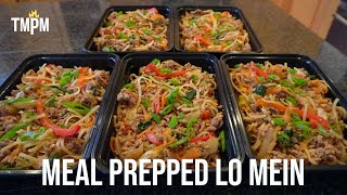 Meal Prep Lo Mein | Quick, Nutrient Dense, High Protein