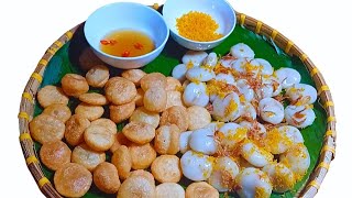 Đặc sản Huế: BÁNH ÍT, BÁNH RAM cách làm chuẩn Huế.