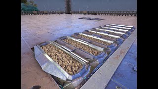 Ark Building Tips: In-floor Troughs Under a Min, Fast and Easy  (PVE Official)