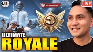 ULTIMATE ROYALE LEGEND RANK PUSH PUBG MOBILE