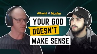 Angry Atheist Challenges Muslim On Stream! Muhammed Ali