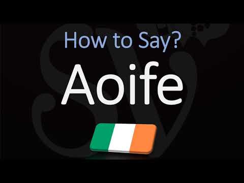 What is the name Aoife in English?