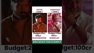 KAITHI VS VISWASAM #movie comparison #box office collection #KAITHI #VISWASAM #short