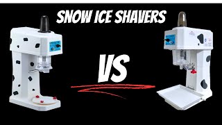 200g vs 500g Single Serve Snow Ice Shaver PDOJ-M-NSF Compare Best Ice Shavering Machines