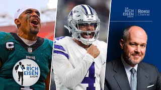 Rich Eisen Lists the Top 5 NFC Quarterbacks After Aaron Rodgers Gets Traded | The Rich Eisen Show