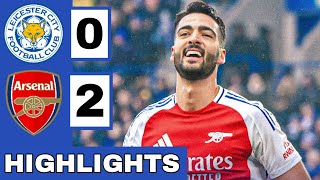 🔴Leicester City vs Arsenal (0-2) Extended HIGHLIGHTS | Mikel Merino GOALS