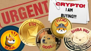 URGENT⛔️ SHIBA INU COIN PRICE PREDICTION 🚀🔥 WITH DOGECOIN PRICE UPDATE! (BEST CRYPTO TO BUY NOW)