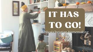 Can Decluttering Bring You Closer to GOD? | Biblical Christian Homemaking