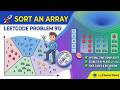 LeetCode 912 - Sort an Array | Merge Sort Explained | EasyAlgoAI