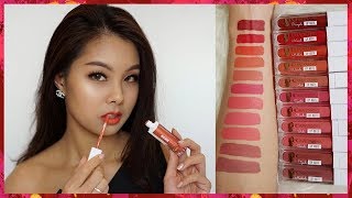 SWATCH \u0026 REVIEW ลิปแมทเจ้านาง ถูกและดี!