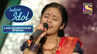 'Tere Mere Milan Ki Yeh Raina' Par Ek Beautiful Performance | Indian Idol | Songs Of Lata Mangeshkar