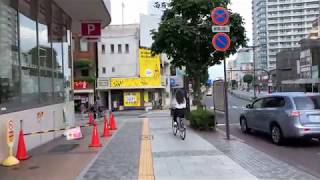 二荒山神社からJR宇都宮駅まで餃子通りを通って散歩　栃木県宇都宮市餃子像 Take a walk in Utsunomiya. Tochigi Japan