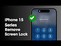 How To Unlock iPhone 15 Pro Max Passcode iF You Forgot iT.... 2024