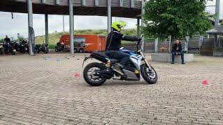 Motojitsu demonstration Energica SS9 during EV Ning Ride 2021