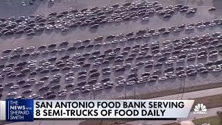 Texas food bank has to ration food to help the hungry