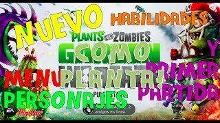 SOY UNA PLANTA!! Plantas V.S. Zombies: Garden Warfare || PRIMER PARTIDA CON PLANTAS