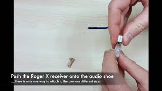 Siemens Teneo / Octiv SP - How to Change the Battery Door and Attach the DAI Shoe and Roger X