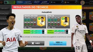 maxing heung-min son and vinicius junior in dls 25