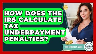 How Does The IRS Calculate Tax Underpayment Penalties? - Your Paycheck Planner