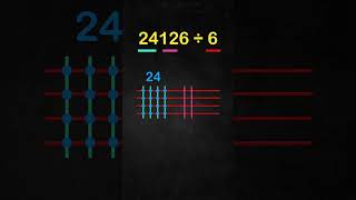 Division by 6 | Division Japanese Trick | #shorts #short #viral