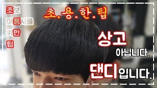 [초보 미용사를 위한 팁- 초용한팁] 상고 아닙니다 댄디입니다 / How To Cut Men's Hair - korean style