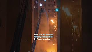 Hong Kong: fire ravages skyscraper • FRANCE 24 English