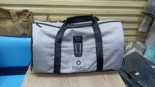 Ozuko Multi Function 4in One Waterproof Man Duffel Bag\u0026 Backpack 01875166809