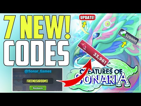 ️DON'T!! MISS️ ALL CODES FOR CREATURES OF SONARIA IN 2024! ROBLOX CREATURES OF SONARIA CODES