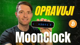 Oprava MoonClock - výměna displejů