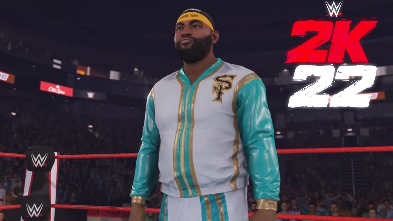 WWE 2K22 - Angelo Dawkins (Entrance, Signature, Finisher) - YouTube