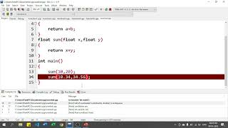 Explain Function Overloading in C++ tutorial in Hindi 51