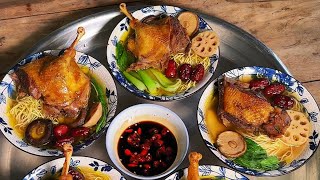 Cách nấu mì vịt tiềm ngon và đơn giản