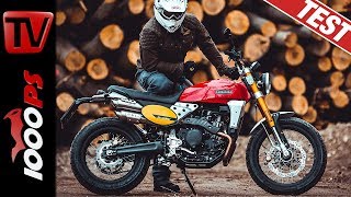 Fantic Caballero Scrambler 500 Test mit Arlo - Die Macht aus den 70ern ist zurück!