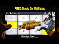 PUBG : BATTLEGROUNDS MOBILE INDIA Theme Piano Cover | Walkband App