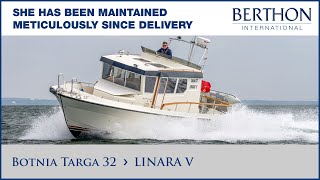 Botnia Targa 32 (LINARA V) Sea Trial, with Harry Hamson - Yacht for Sale - Berthon Int.