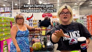 Mom \u0026 Daughter Karen Caused SERIOUS TROUBLE At Costco..