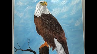 Eagle Painting with Acrylics