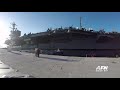 afn souda bay uss george h w bush timelapse