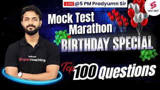 Pradyumn Sir Birthday Special | UGC NET Political Science Mock Test Revision | Pradyumn Sir