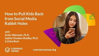 How to Pull Kids Back from Social Media Rabbit Holes