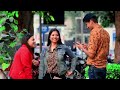 pulling strangers cheek part 8 pulling cheek prank allahabad sumitcool