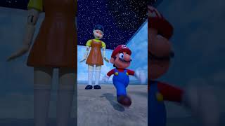Squid Game Dolls DESTROY Mario