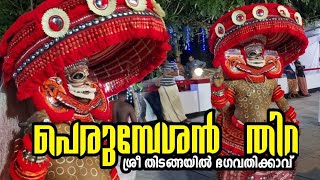 പെരുമ്പേശൻ തിറ | തിടങ്ങയിൽ ഭഗവതിക്കാവ് Perumbeshan Thira Thidangayil Bhagavthi Temple #theyyam #siva