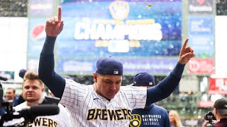 NL Central CHAMPS! Brewers clinch 2021 division title!