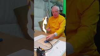 burning magnesium ribbon