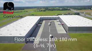 #CASESTUDY | #Maxima logistics center Estonia floor and outdoor Primekss