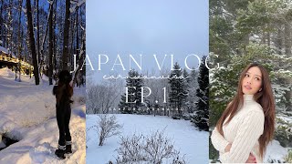 Japan vlog 🇯🇵ep.1 | first time in hokkaido❄️| ningle terrace🩰|sapporo☃️| earnwanvisa